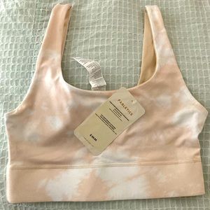 Fabletics reversible crop sports tank NWT